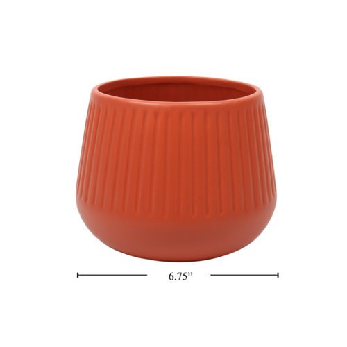 Latitude Run® Ceramic Pot Planter Wayfair 0355